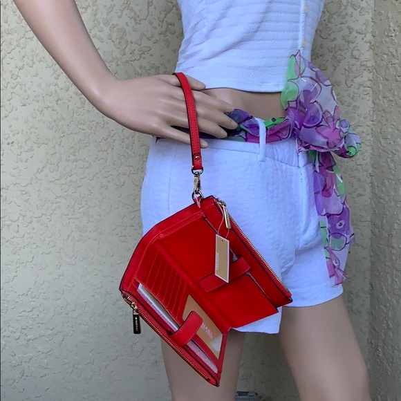 MICHAEL KORS Large Double Zip Leather Smartphone Wallet - Picture 3 of 16